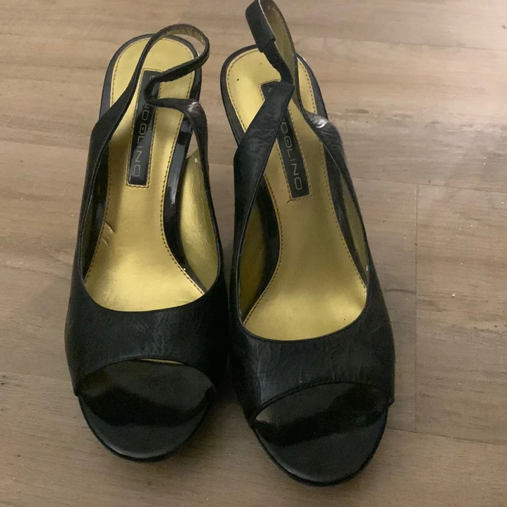 Bandolino Black‎ Slingbacks 6.5